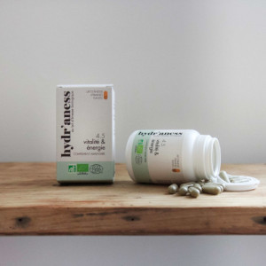 Complément alimentaire bio Vitalité et Énergie au lait d'ânesse